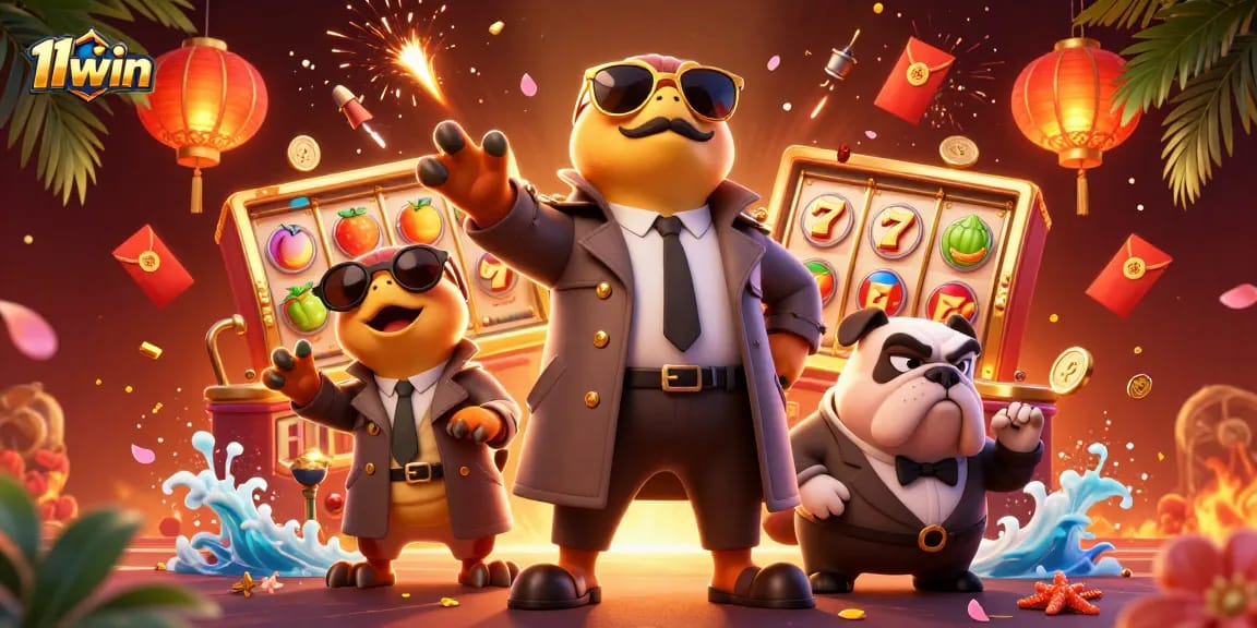 Experience 11win thrills with raptors in disguise at a vibrant VIP casino scene.