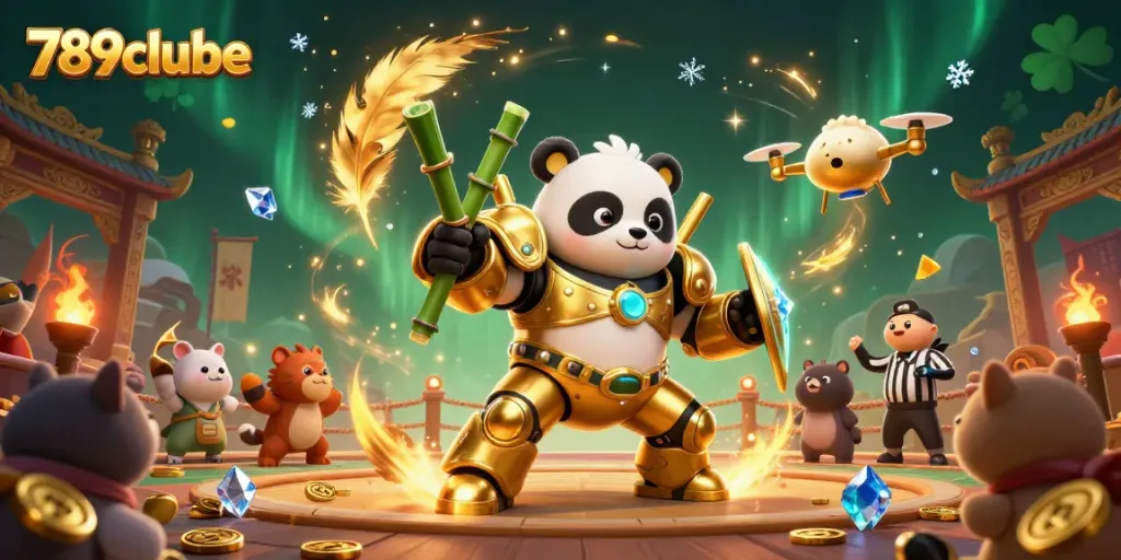 Experience the thrills of 789clube in a vibrant casino arena with dazzling animation and action.