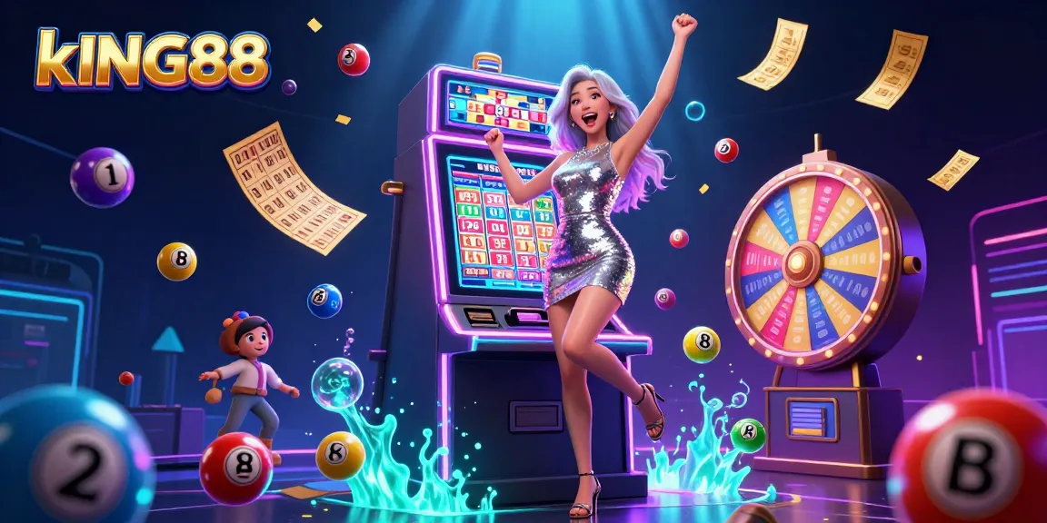 Play slots at kING88 and win by enjoying a vibrant casino experience with jackpots.